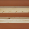 Knotty Pine Peg Shelf