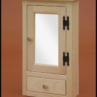 Wall Cabinet with Mirror