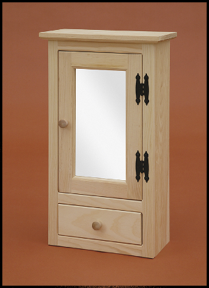 Wall Cabinet with Mirror