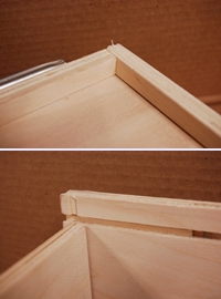 drawer bottom joints combined